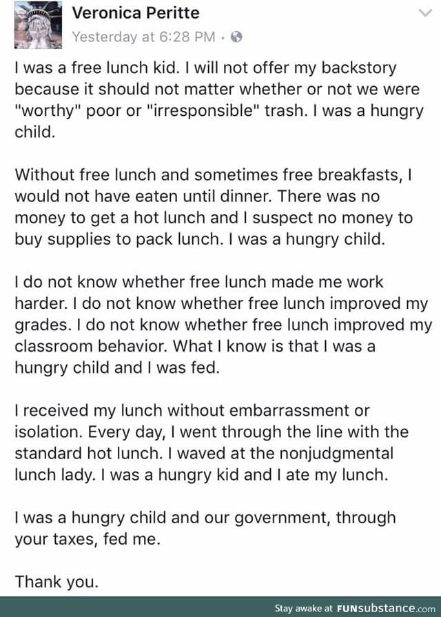 Free lunch