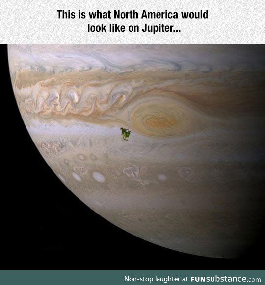 America on jupiter