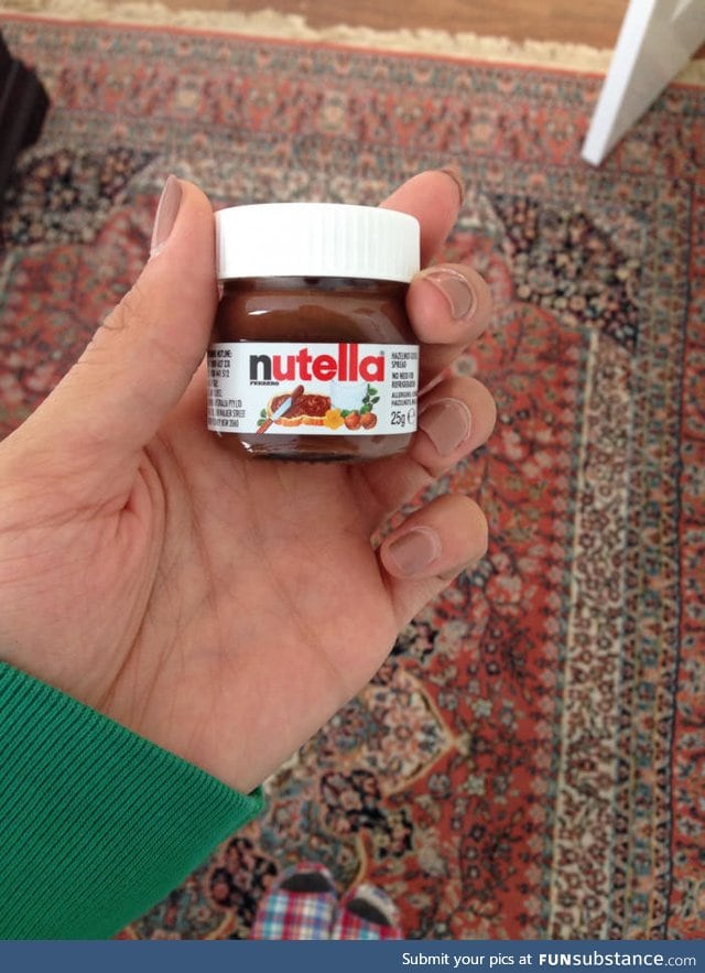 Have you ever seen a baby Nutella