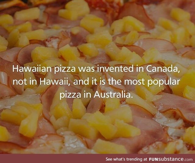 Hawaiian pizza