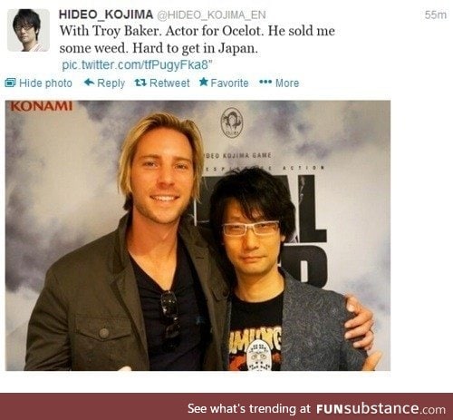 Kojima you snitch