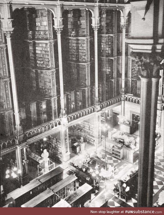 A look inside the magnificent Cincinnati Public Library that held over 300,000 books