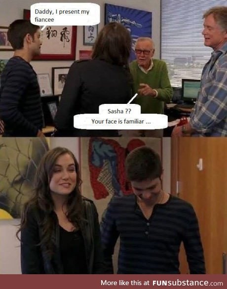 Stan Lee you naughty