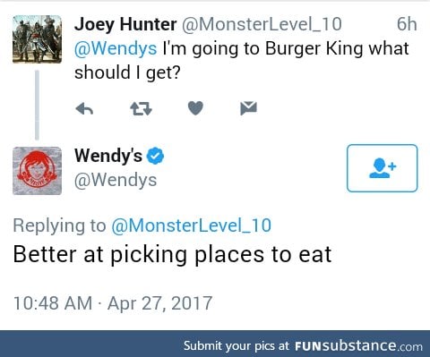 I wonder who runs the Wendy's Twitter account