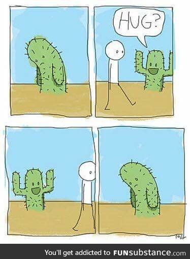 Poor little cactus