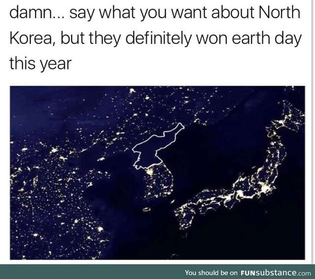 Earth day in North Korea