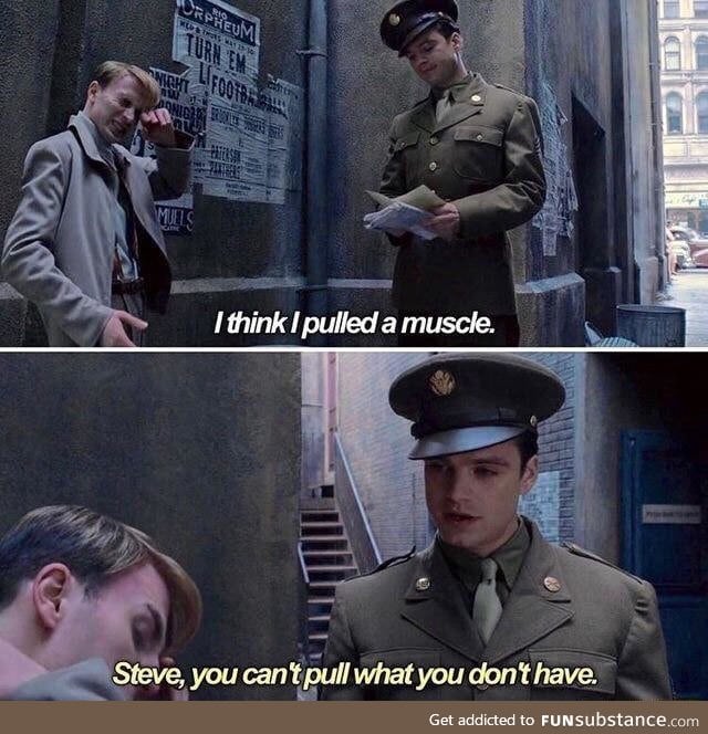 Steve Rogers just got burned