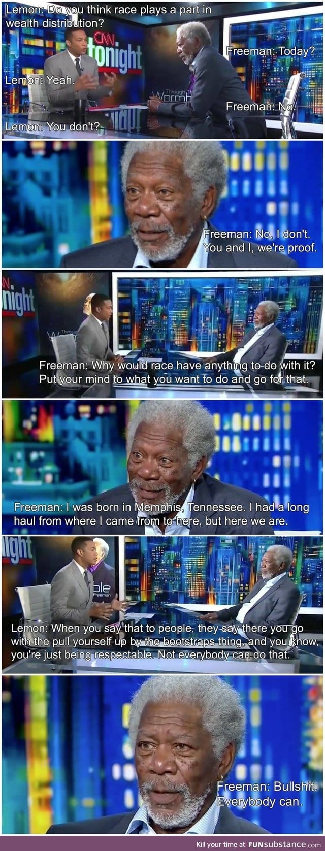 Motivation from morgan freeman