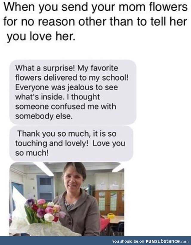 Surprise your mom