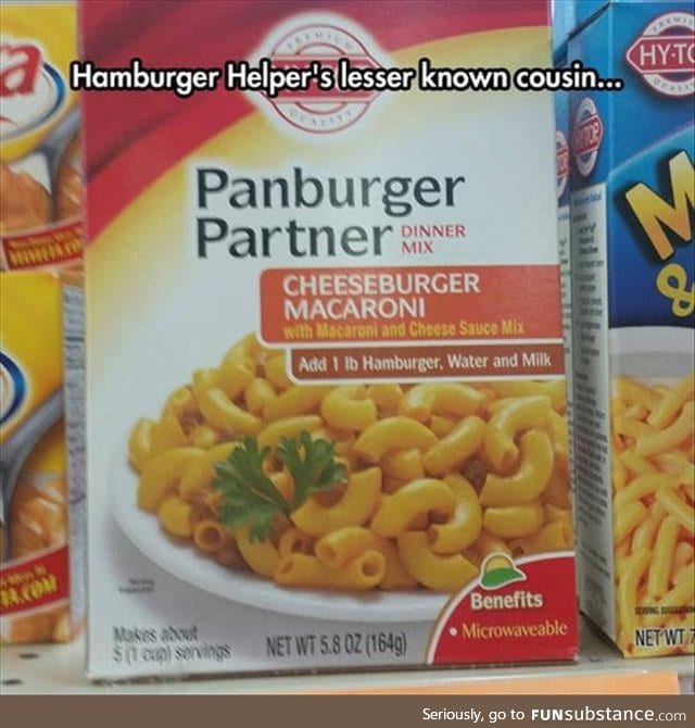 And their even more obscure cousin: Stoveburger Supporter