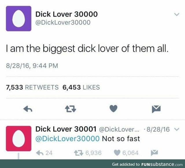 That's alot of d*cklove