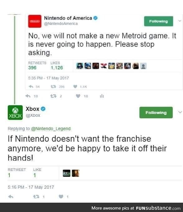 Xbox being hero