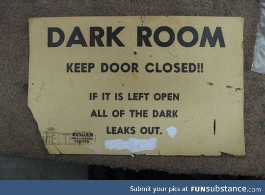 Keep door closed