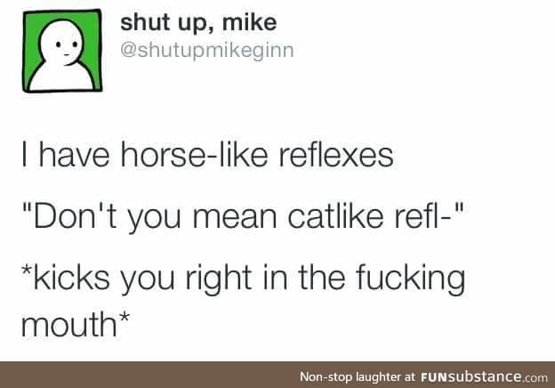 Neigh neigh motherf*cker