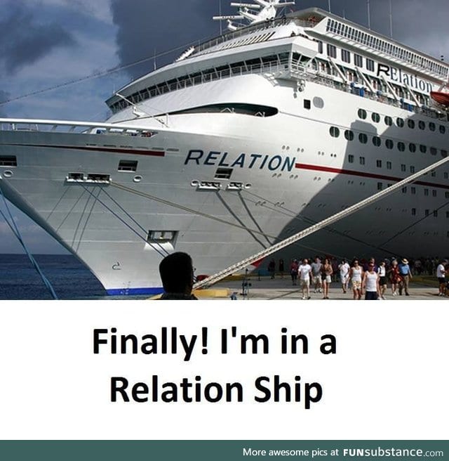 Finally I am in a relation ship