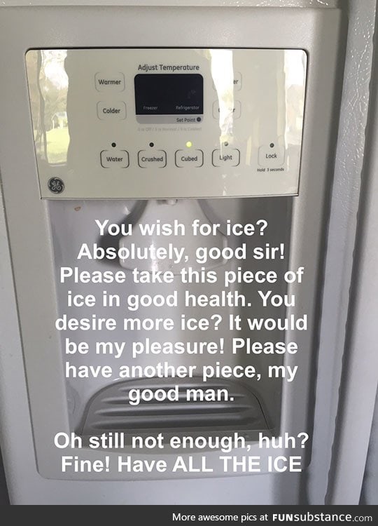 The ice maker truth