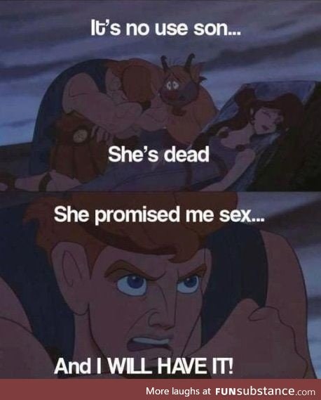 Hercules can't let it go