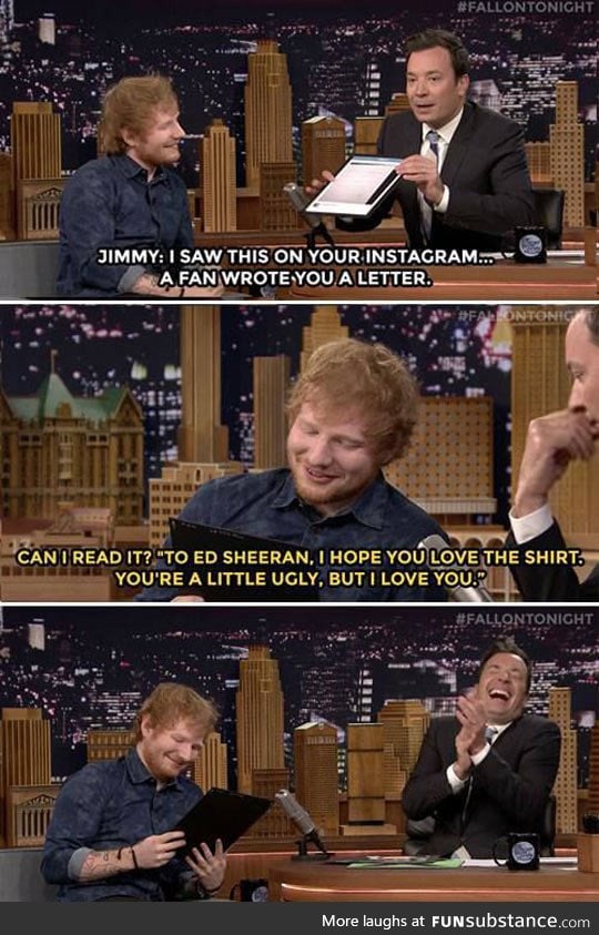 Poor ed sheeran