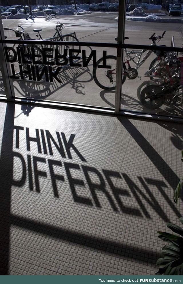 Think different