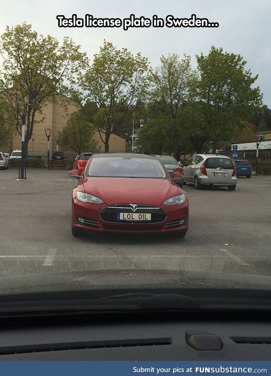 Tesla plate