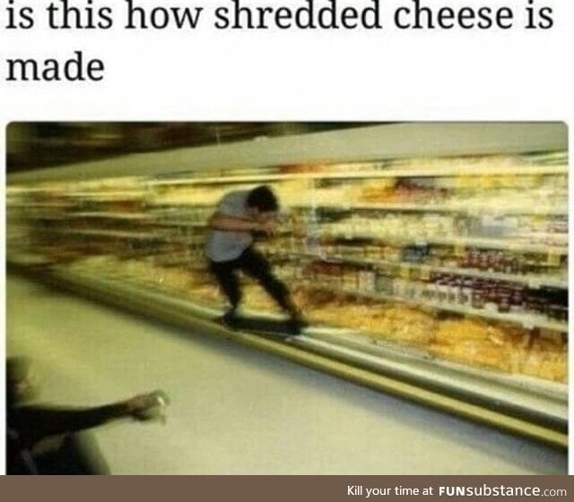 Shredded cheese