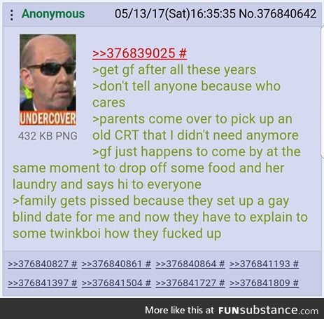 Anons parents are caring