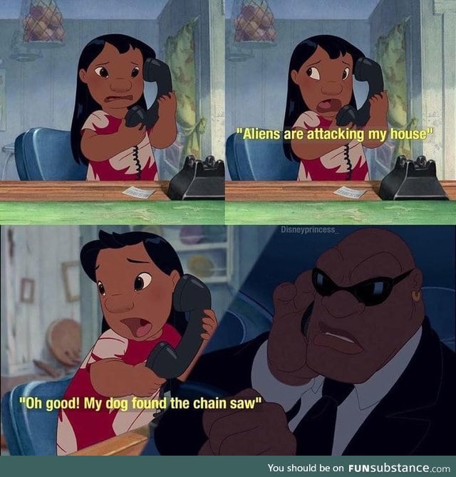 Lilo! Don't hang...