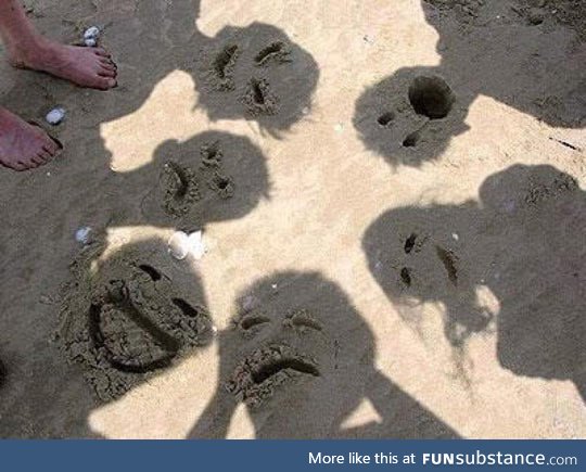 Beach faces