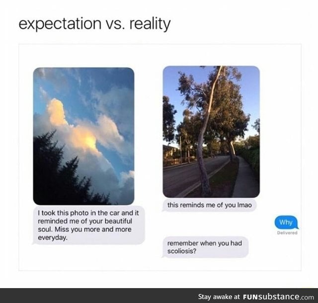 Expectation vs reality