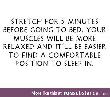 Sleeping tip