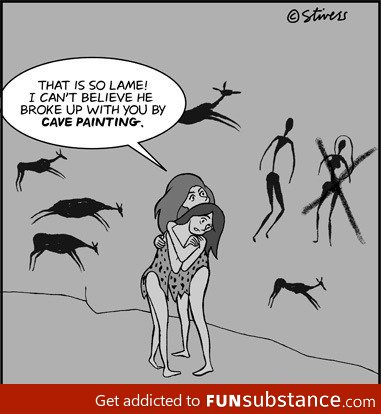 Poor cave girl