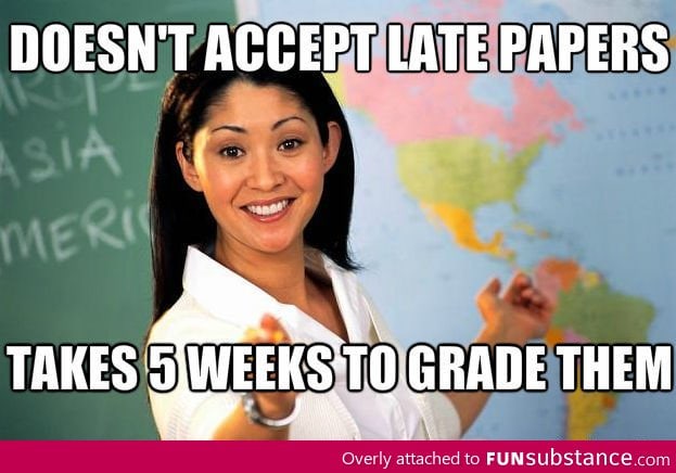 Scumbag Teacher