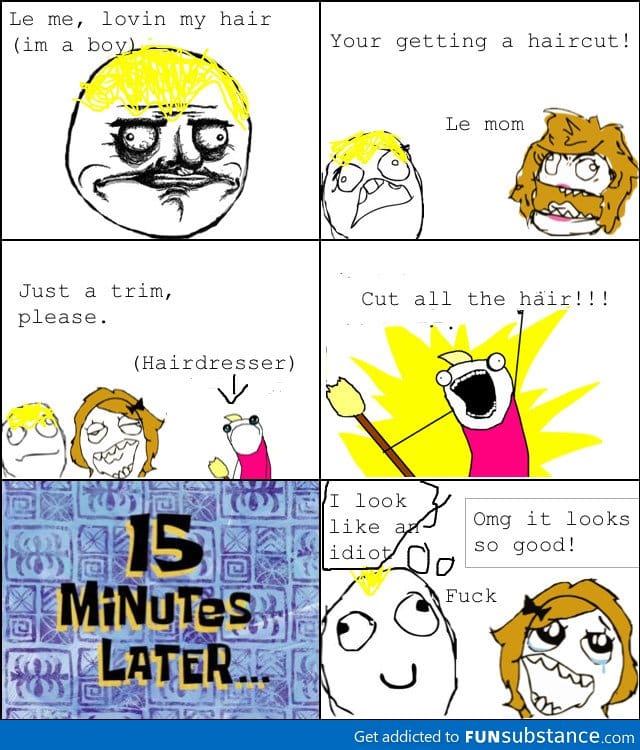 Haircut rage