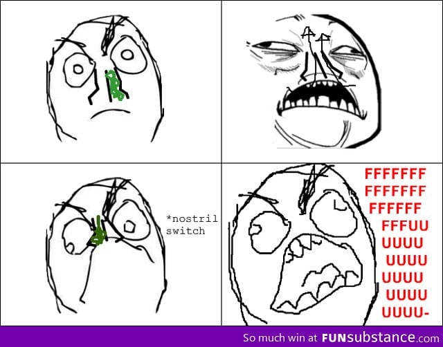 Stuffy nose rage