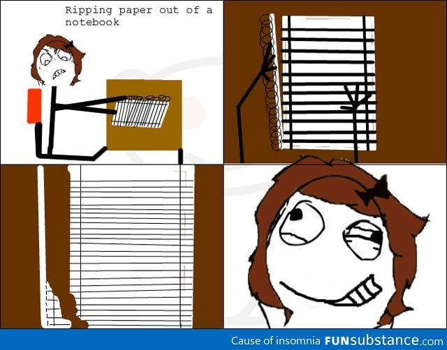 Notebook rage