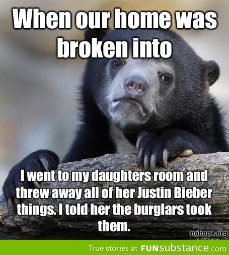 Confession Bear