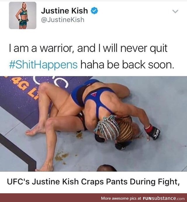 Must have been a shitty fight