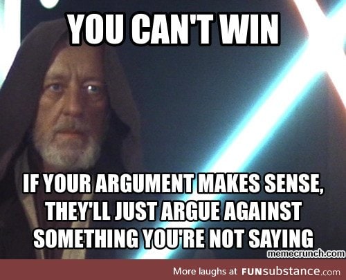 Obi strawman was right