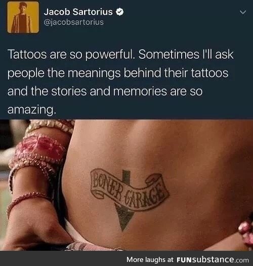 Meaningful tattoos