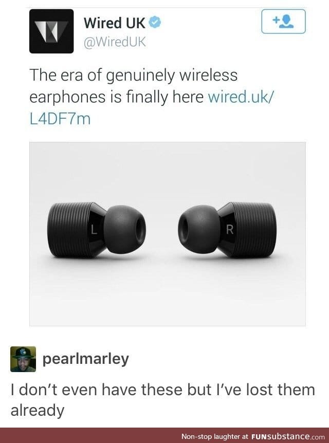 Wireless earphones