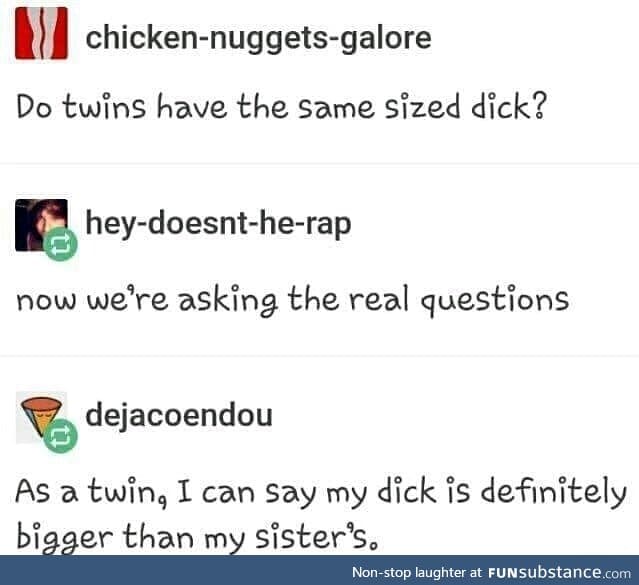 Twin d*cks