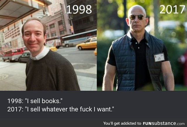 Amazon CEO body transformation (Jeff Bezos)