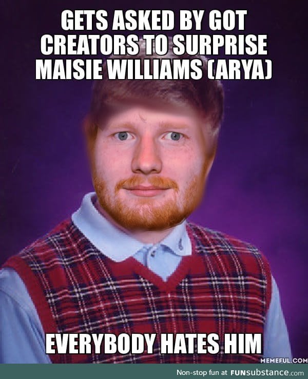 Bad luck ed sheeran