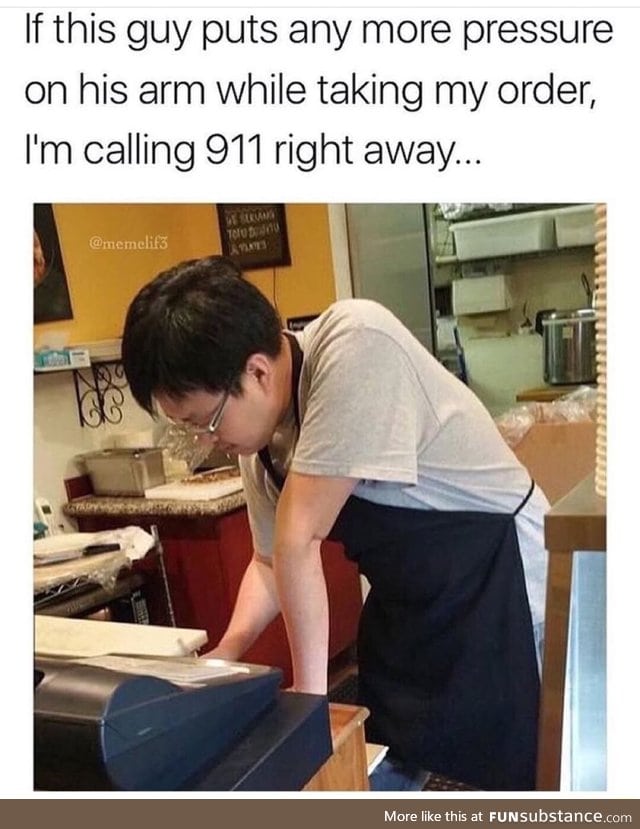 Finish the order quickly