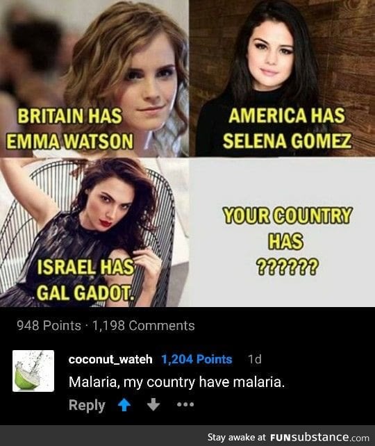 What does your country have?