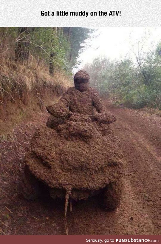 Just a little muddy