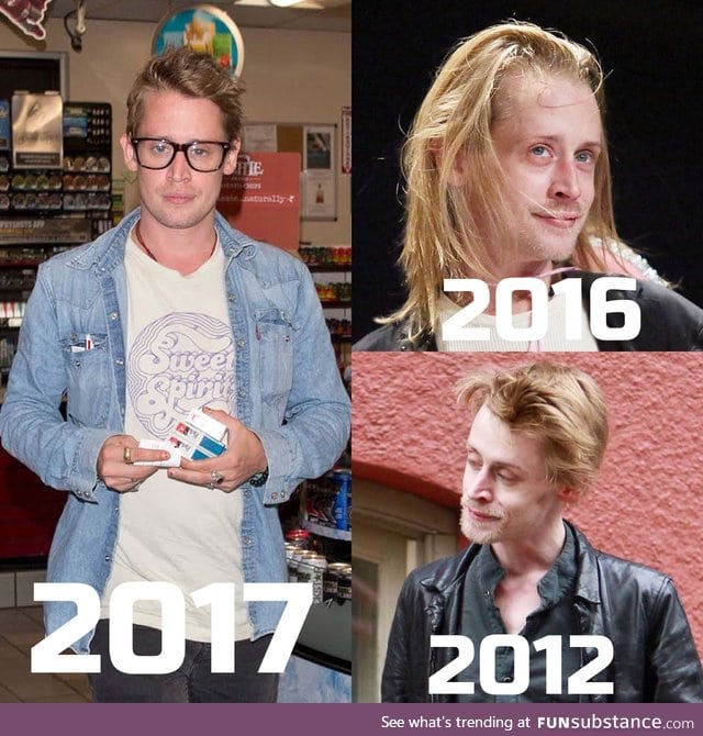 McCauley Culkin is the real life Benjamin Button