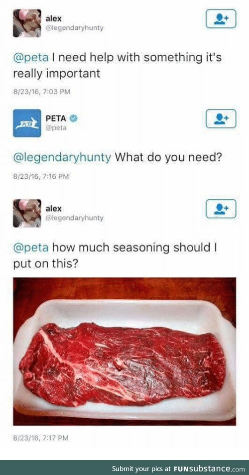 Hey peta