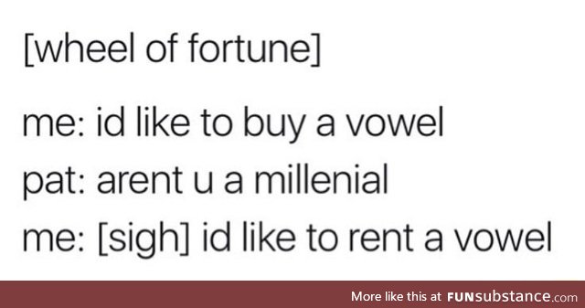 Millennials playing Wheel of Fortune