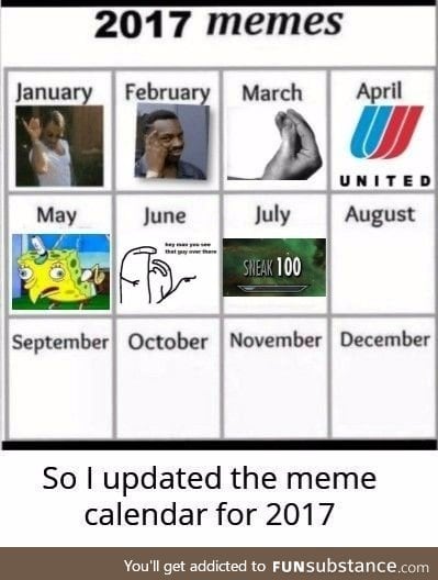 Meme Calendar